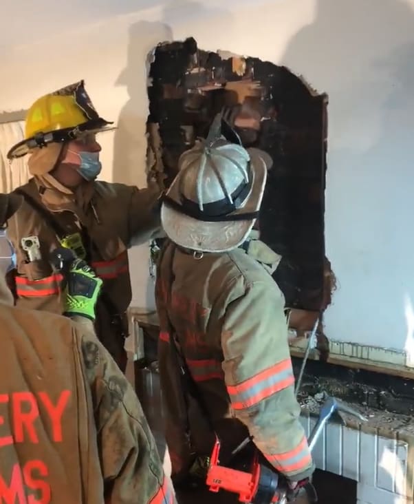 Firefighters rescue intruder who got stuck in chimney of Maryland home, officials say