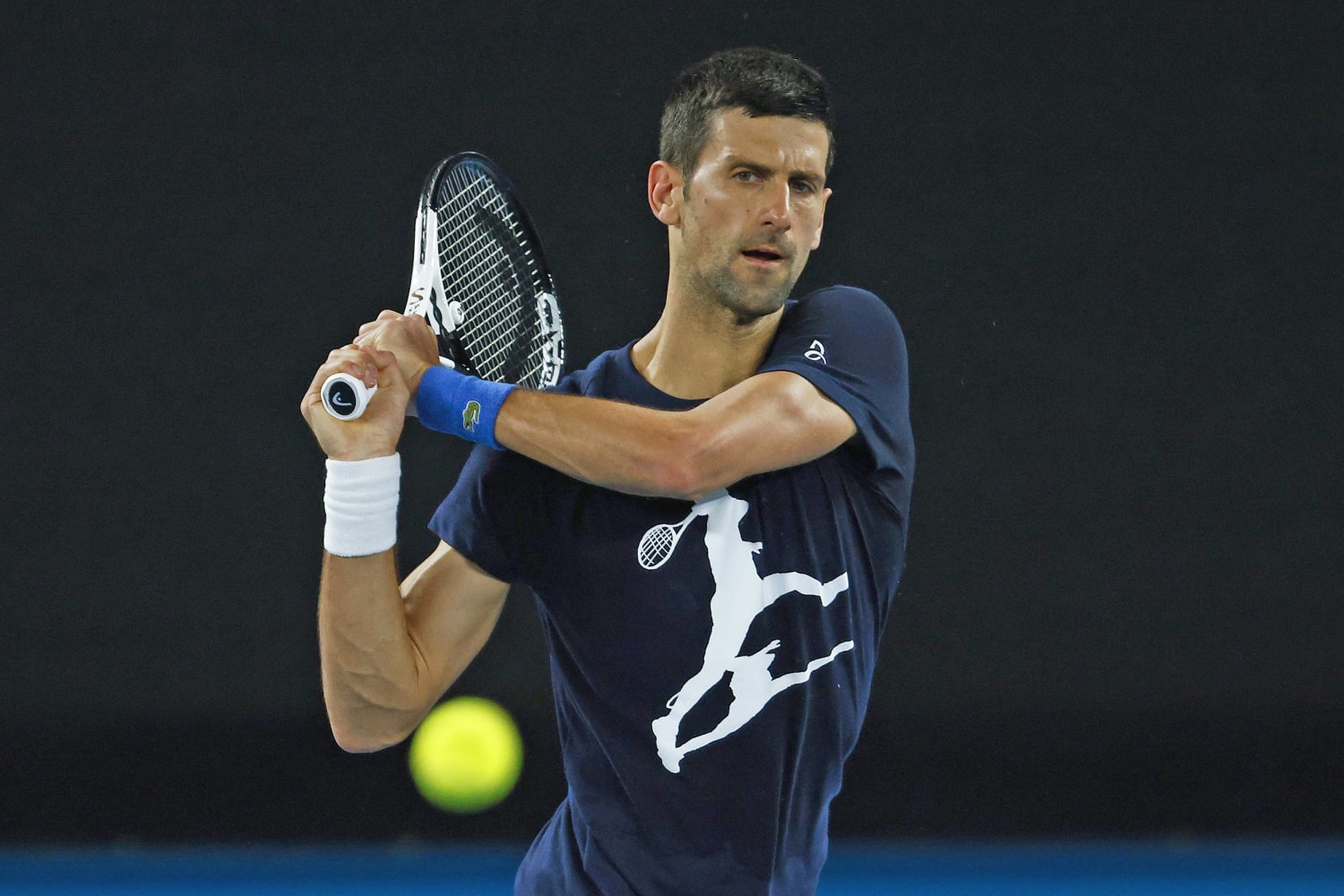 Novak Djokovic into French Open second round as Serb sees off big