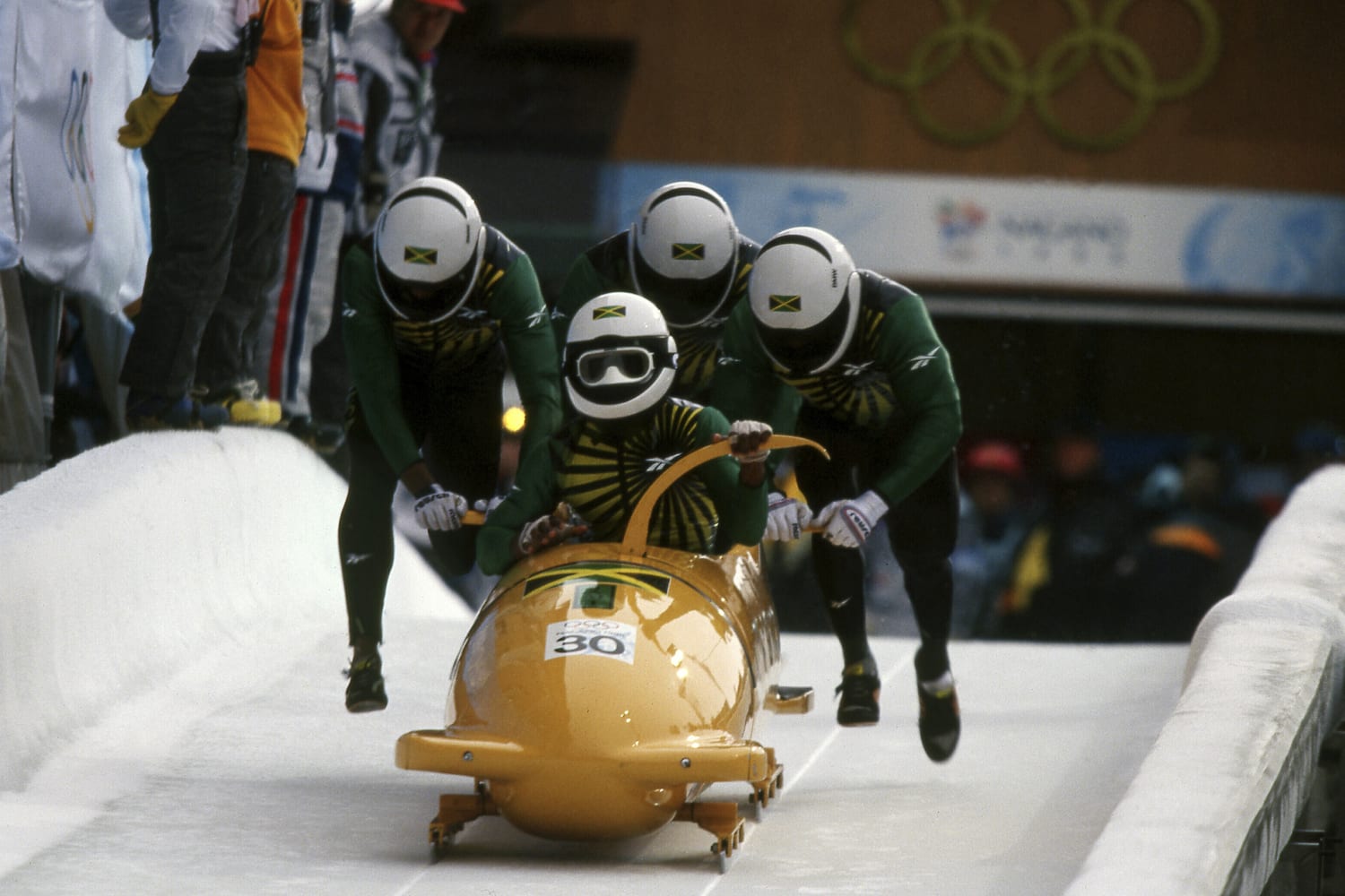 Winter Olympics Bobsled Team