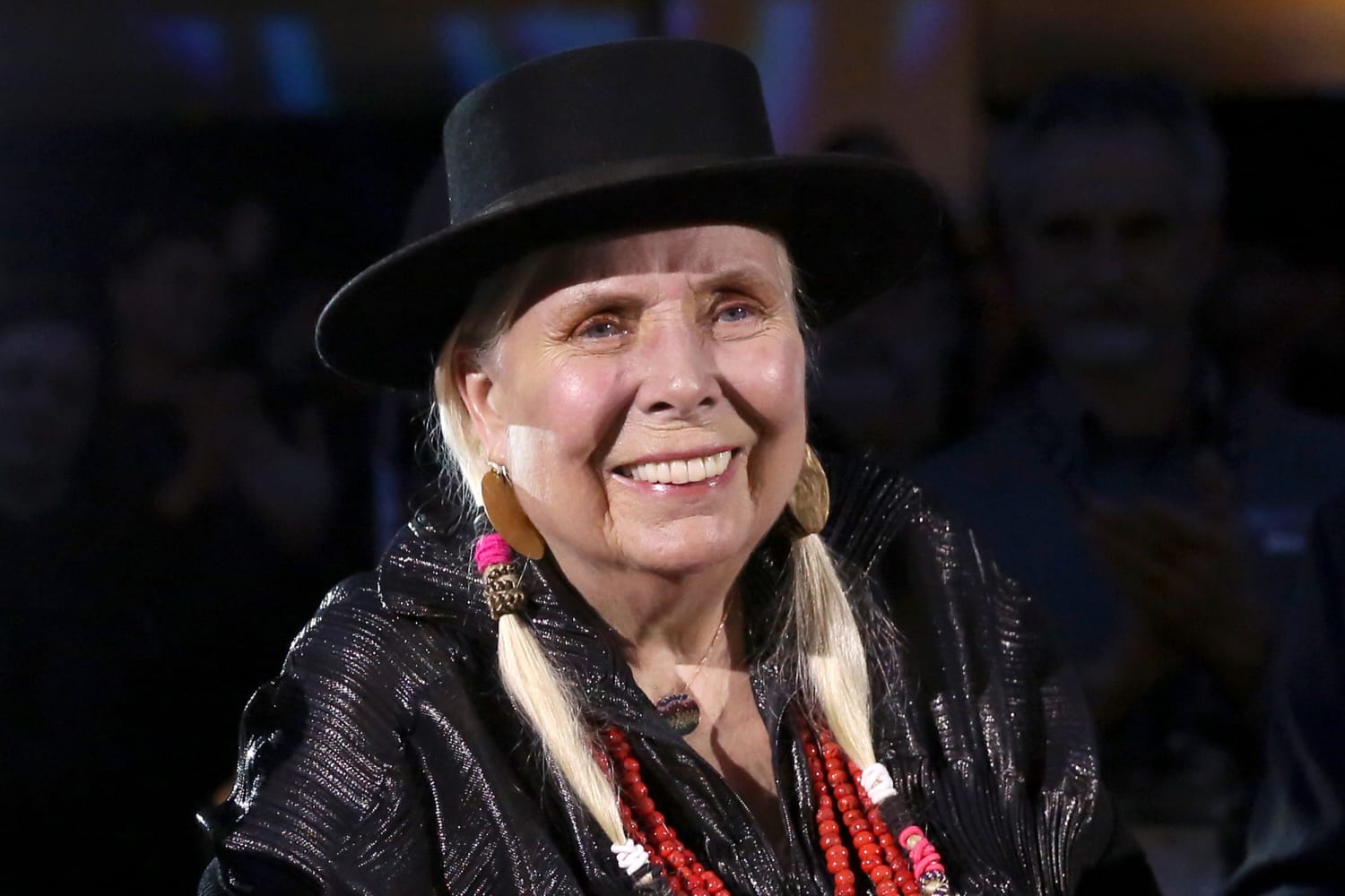 SpExit! Joni Mitchell pulls all music from Spotify, joining Neil Young in shunning same online platform as disinformation opportunist Joe Rogan