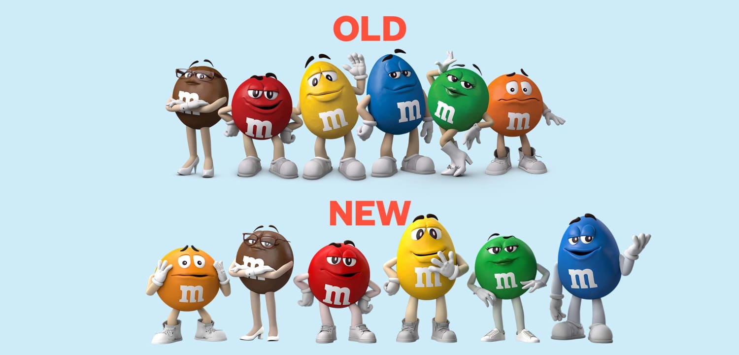 M&M's Characters Are Getting a New Look To Become More 'Inclusive'