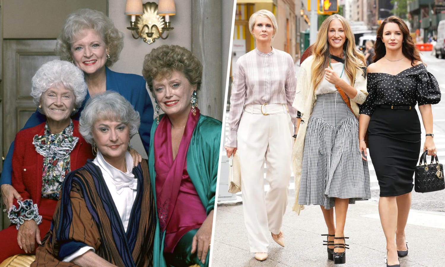 Sex and the City Characters Are the Same Age As The Golden Girls photo photo