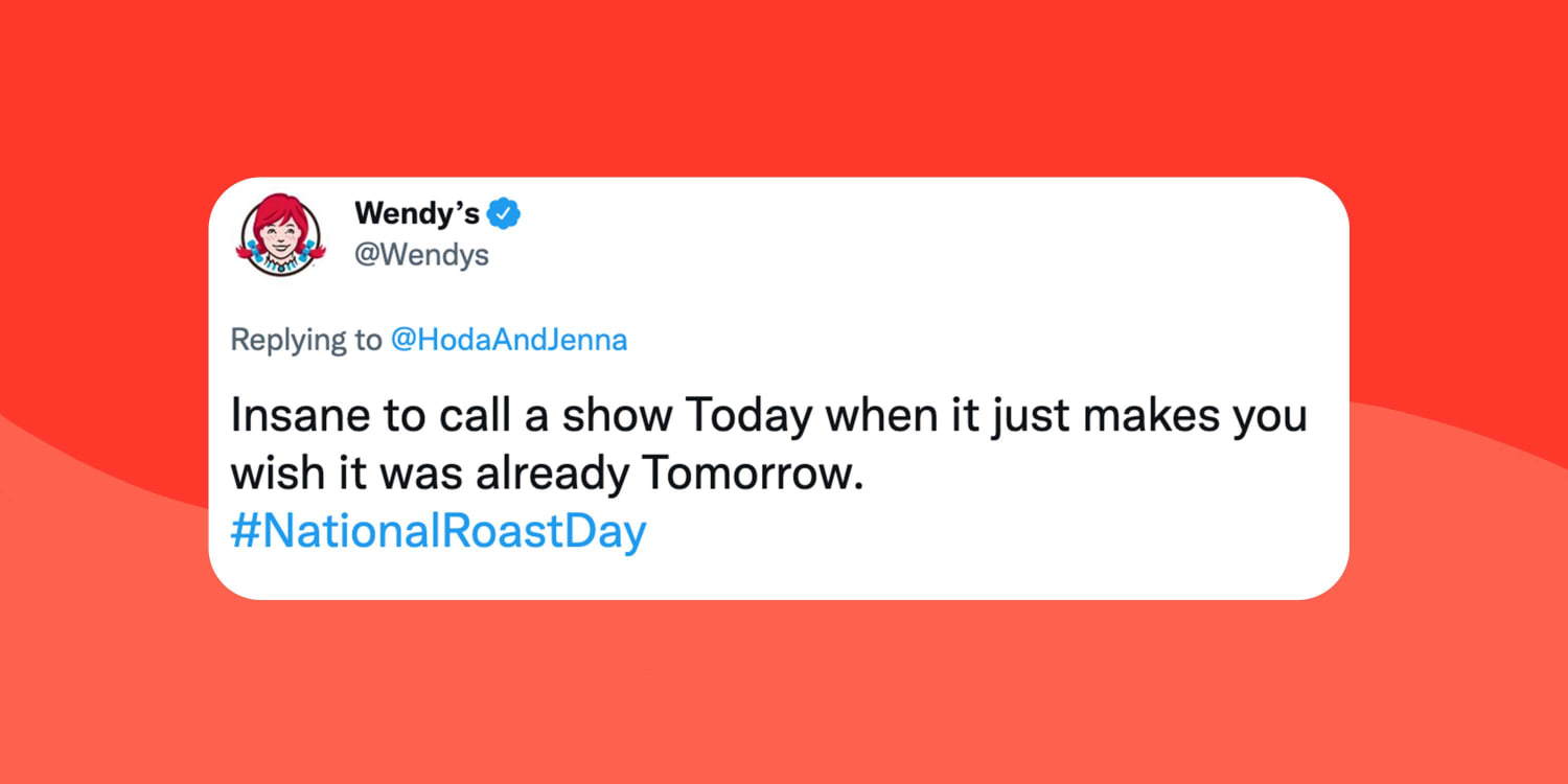 Wendy's Roasts People and Brands in Twitter Thread