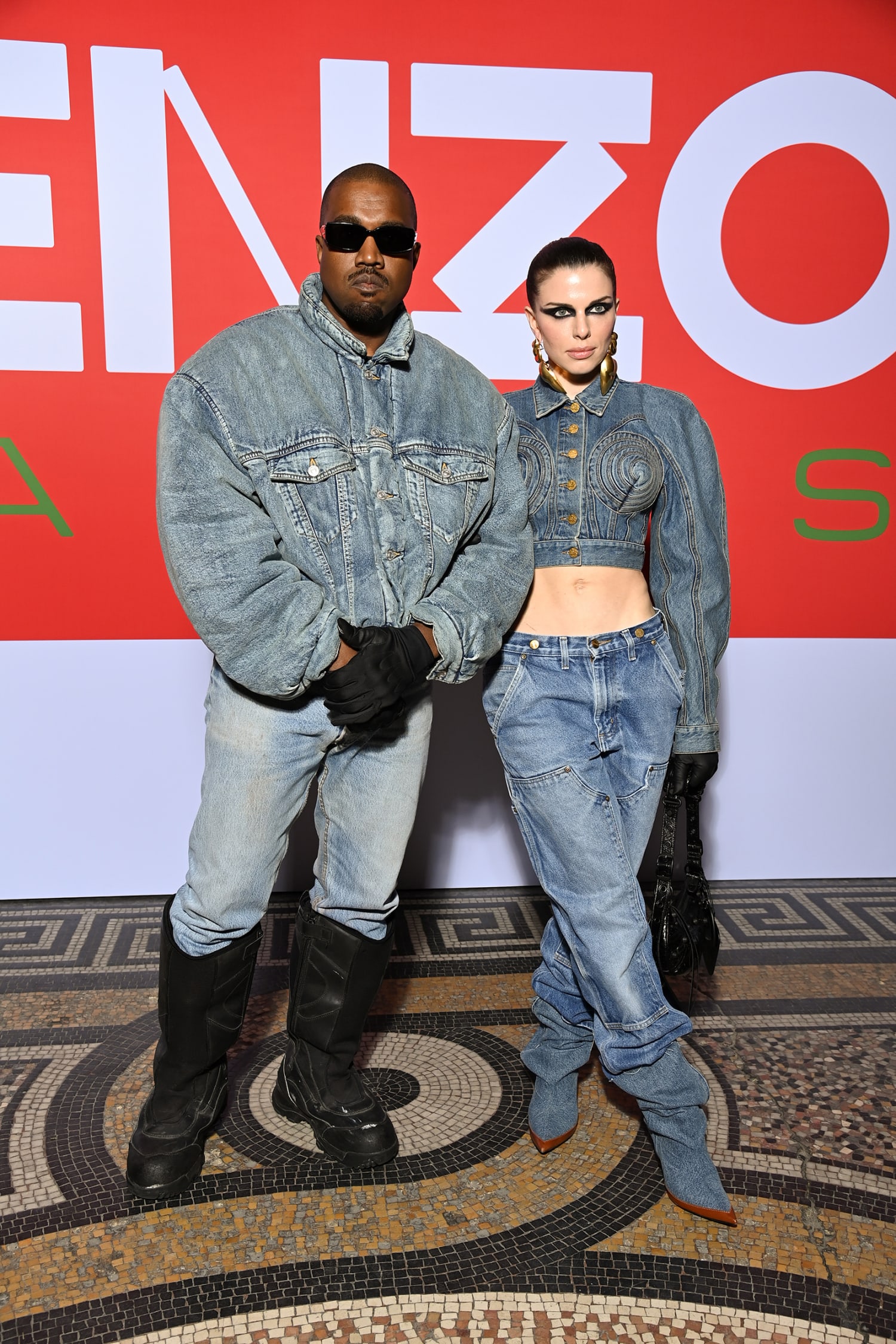Kanye West and Julia Fox Make Red Carpet Debut As a Couple at