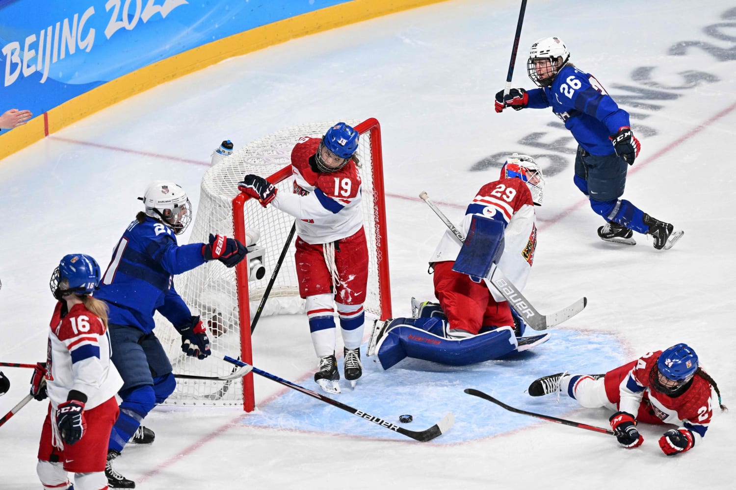 United States women's hockey to face Czech Republic in Olympic quarterfinals