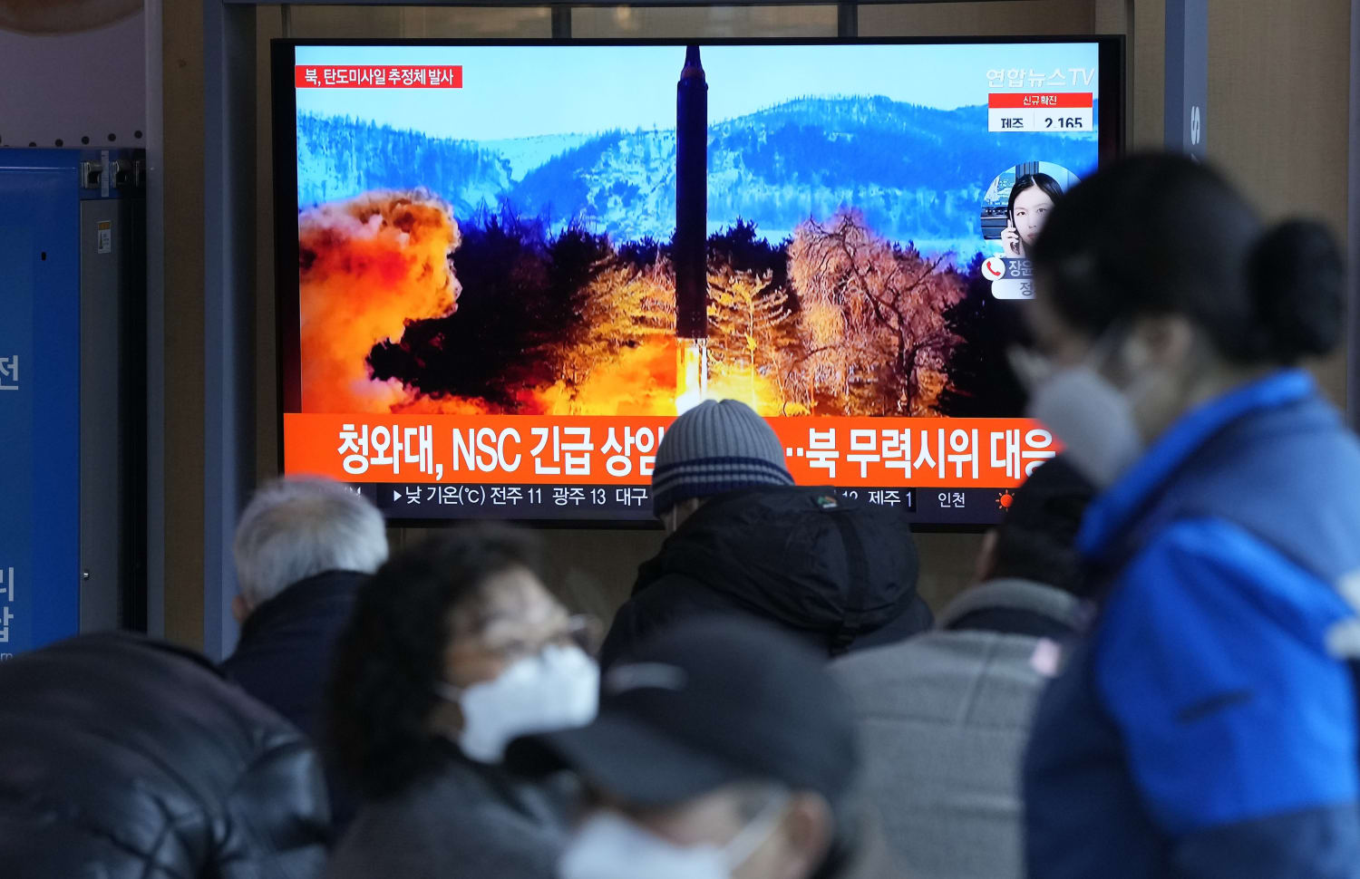 North Korea fires suspected ballistic missile into sea