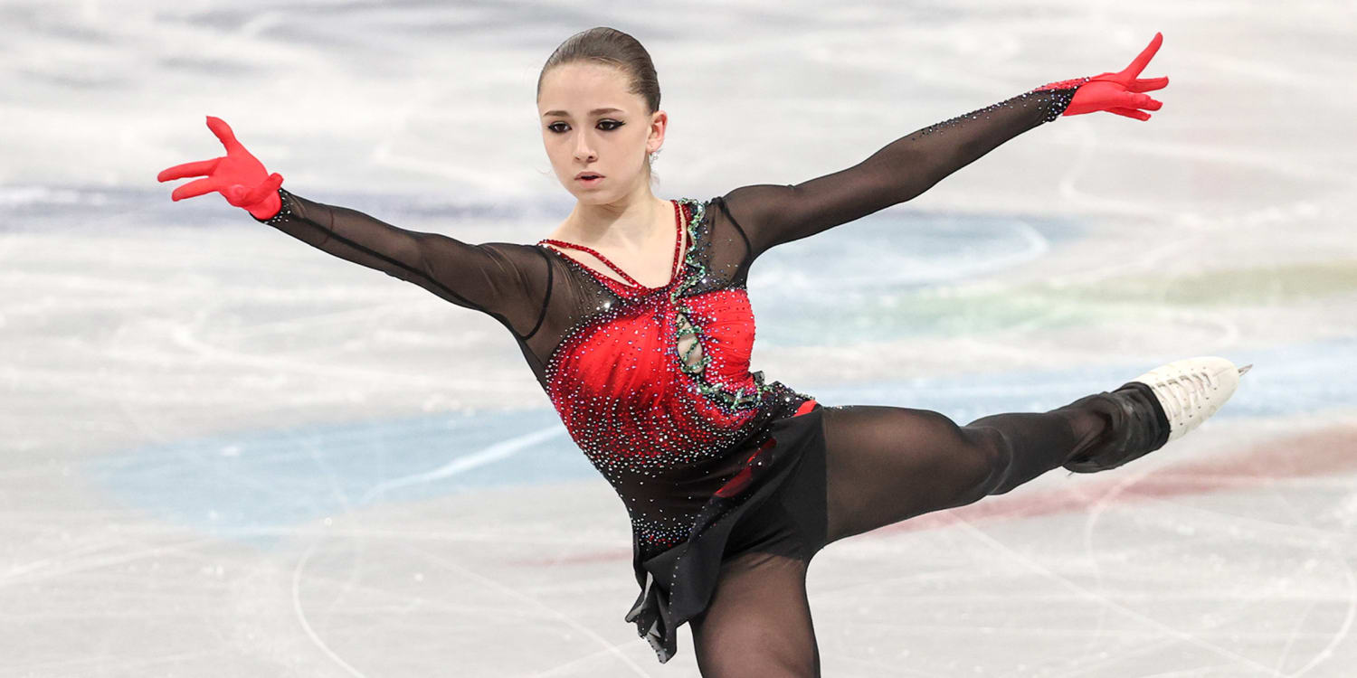 Kamila Valieva Russian figure skater is 1st woman to land quad jump at Olympics