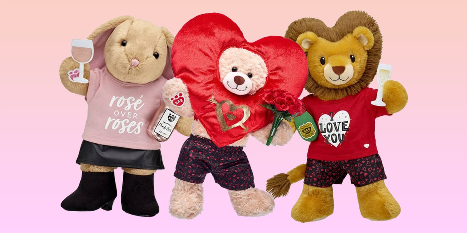 NEW Teddy Bear I LOVE CHAMPAGNE Gift Present Cute Cuddly Soft 