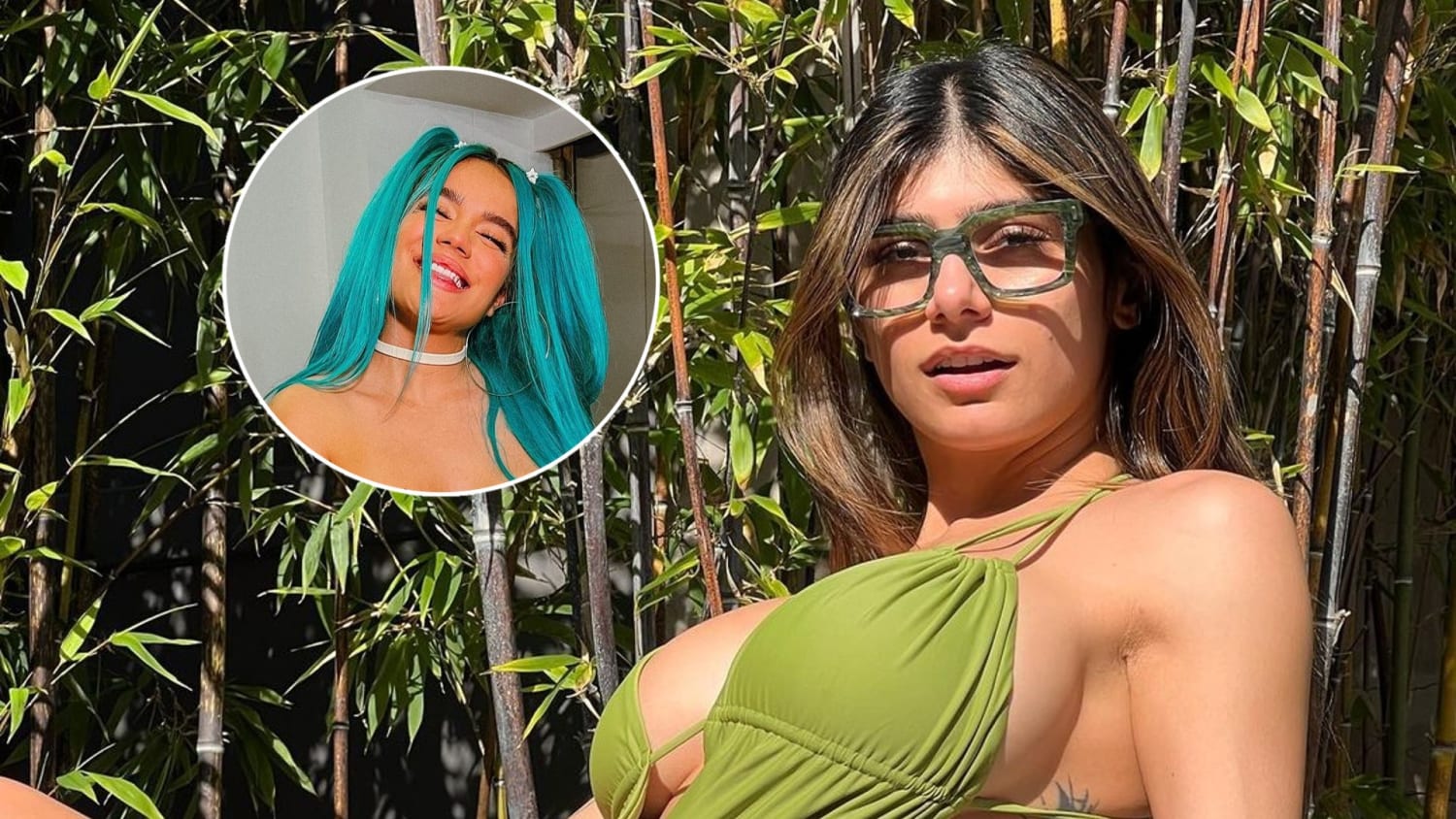 Mia Khalifa, la novia de Jhay Cortez, imitó a la cantante Karol G