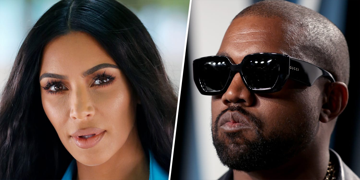 Reports have claimed that Kim Kardashian and Kanye West's marriage is close  to being over after six years - File - Kim Kardashian and Kanye West leave  the Sunday service at les