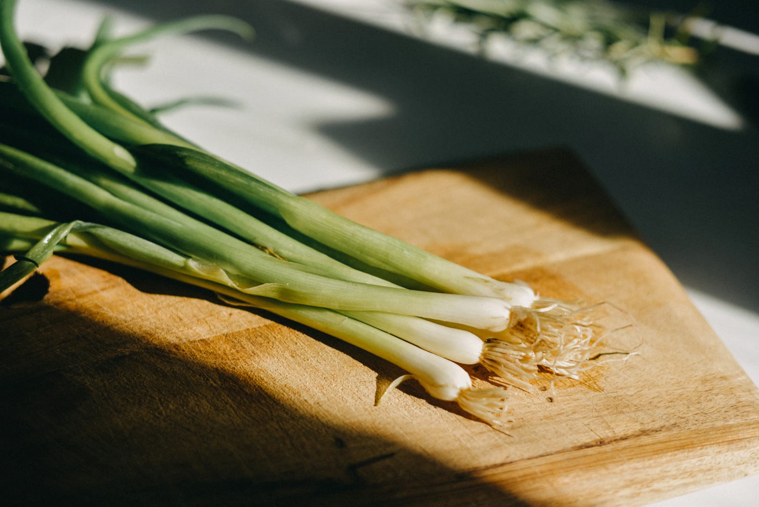 Green shallots