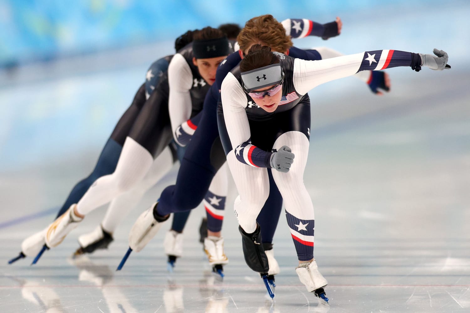 Speedskating will look slightly different at the Olympics this year