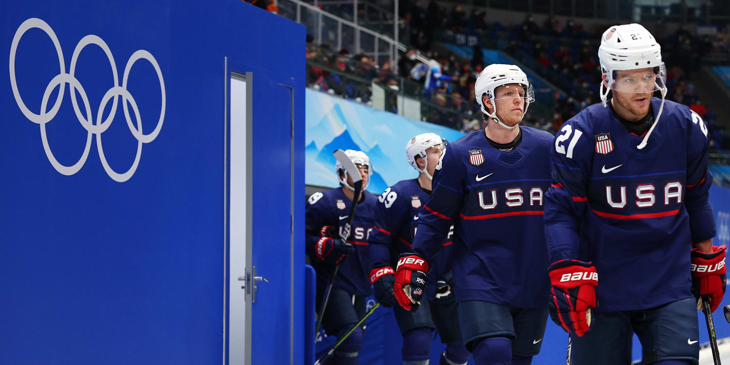 2022 U.S. Olympic Men's Ice Hockey Team Unveiled