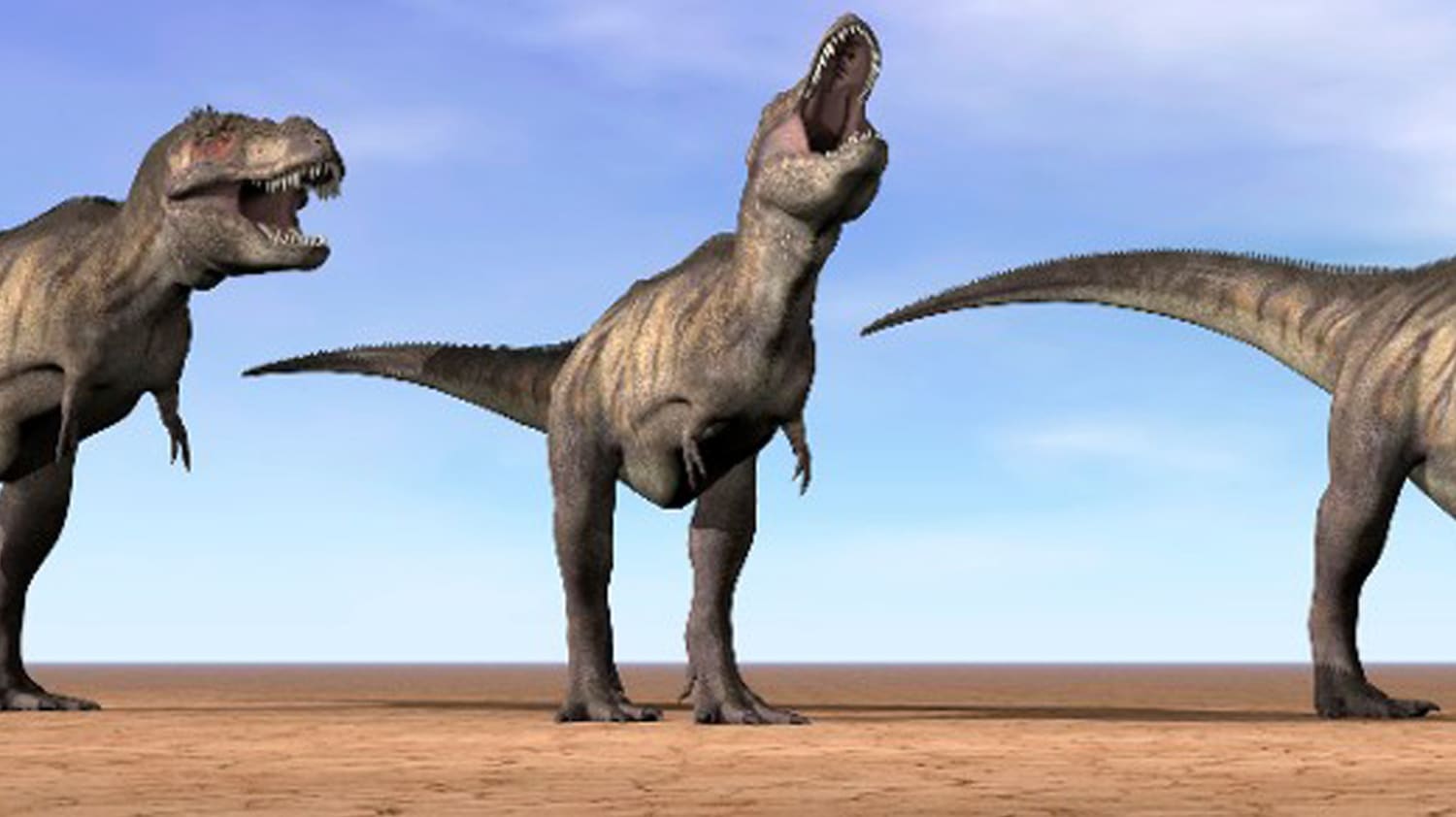 Hallan que no era uno sino tres tipos de temido Tyrannosaurus Rex