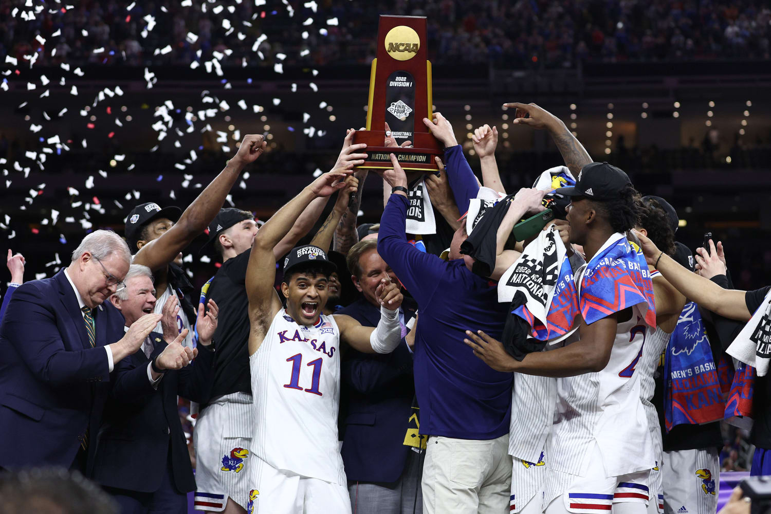 University of Kansas comes back to beat UNC, claiming 4th mens NCAA title