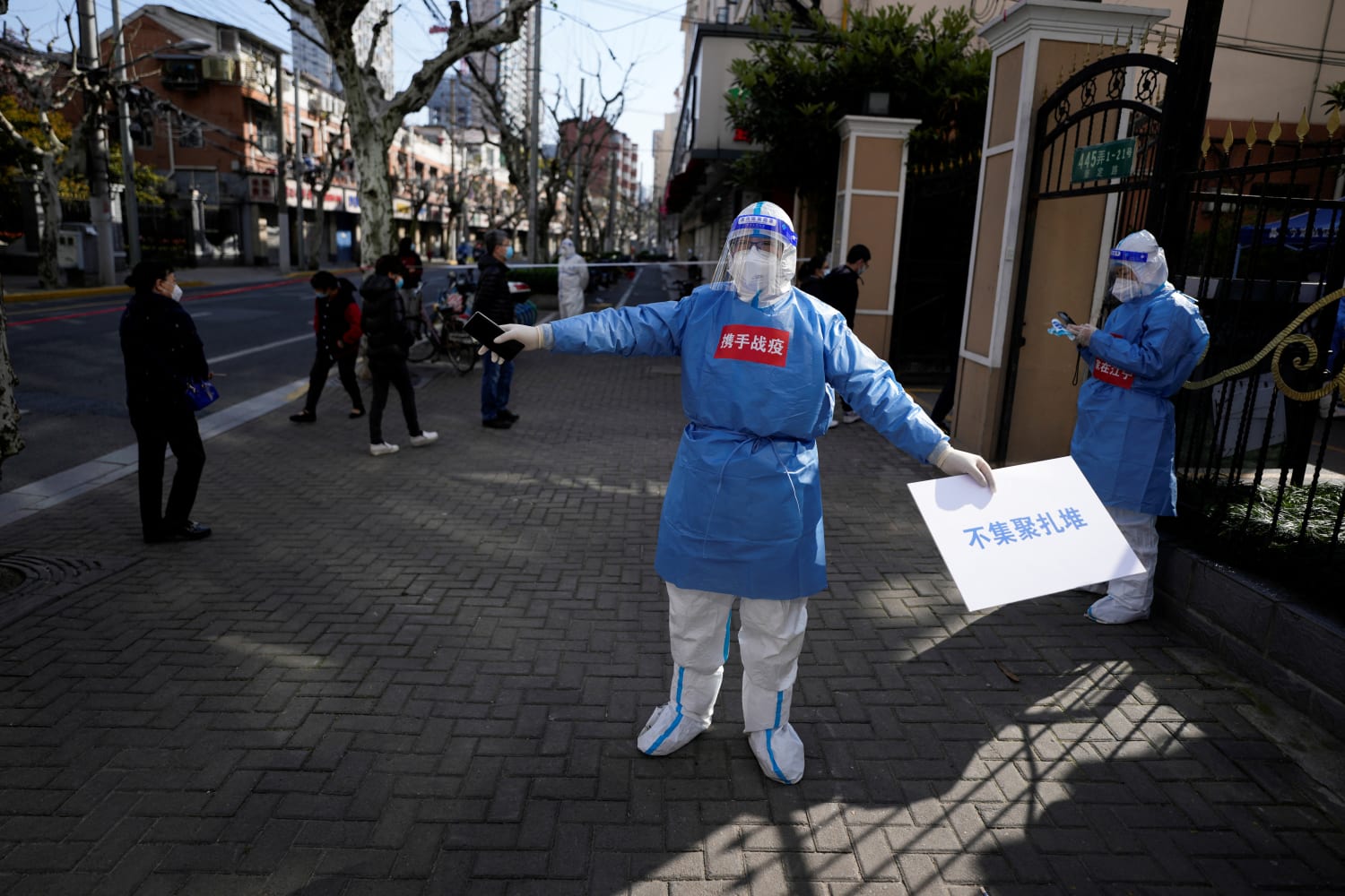 Shanghai extends lockdown to entire city as tests show Covid spread