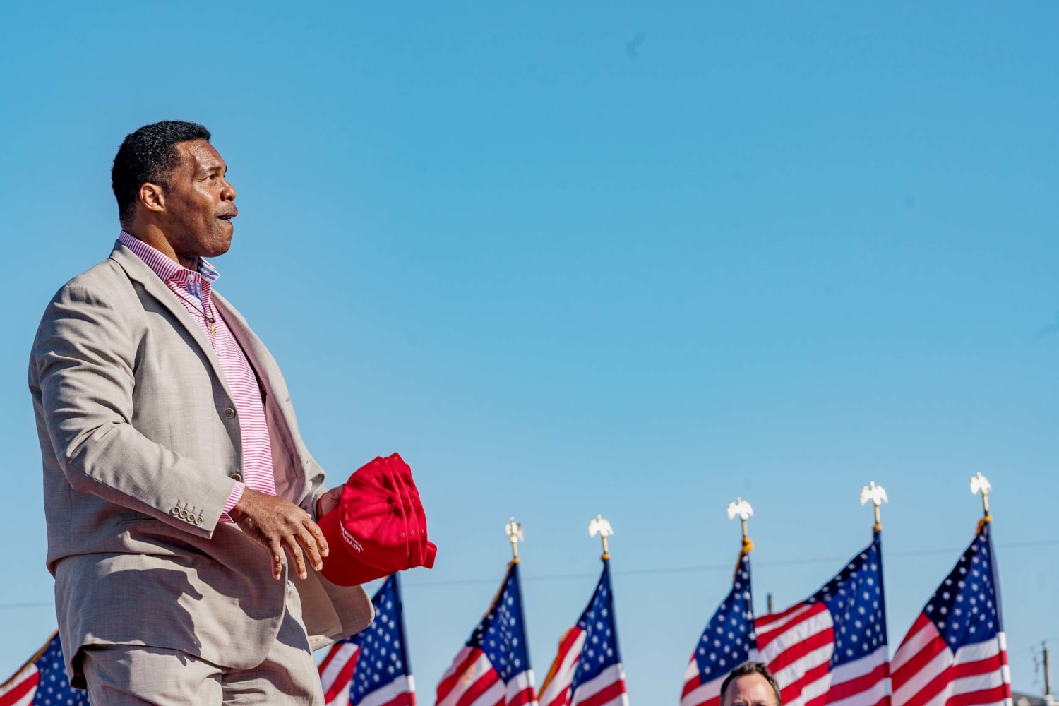 Herschel Walker: Donald Trump is 'my frontrunner' for president