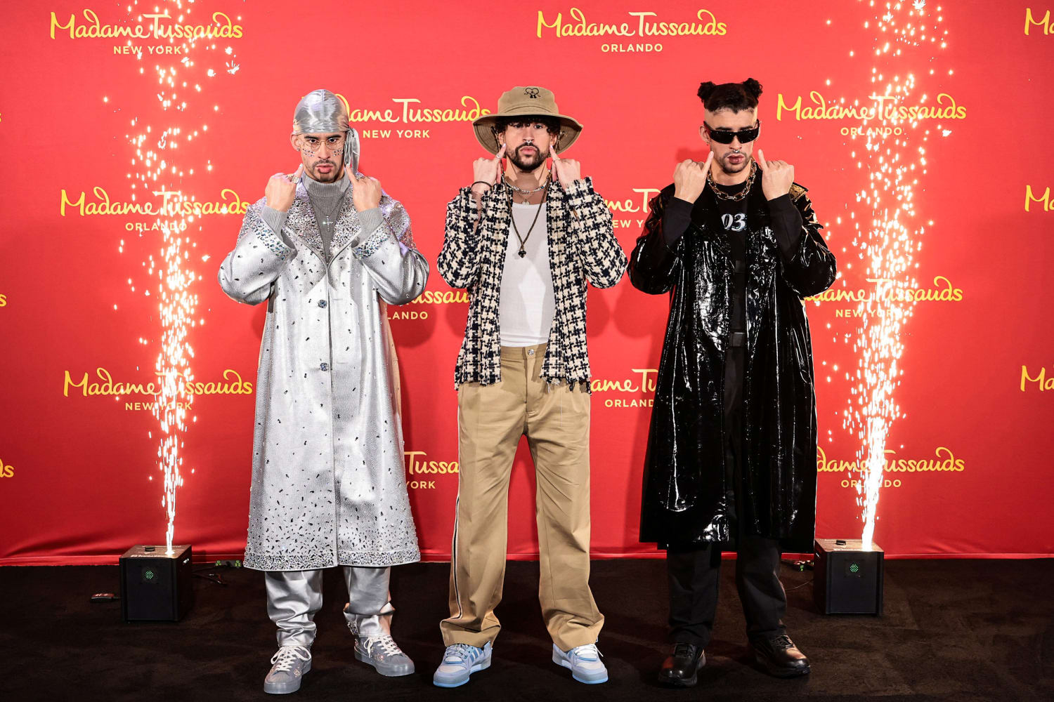 Bad Bunny gets not one, but two, Madame Tussauds wax figures