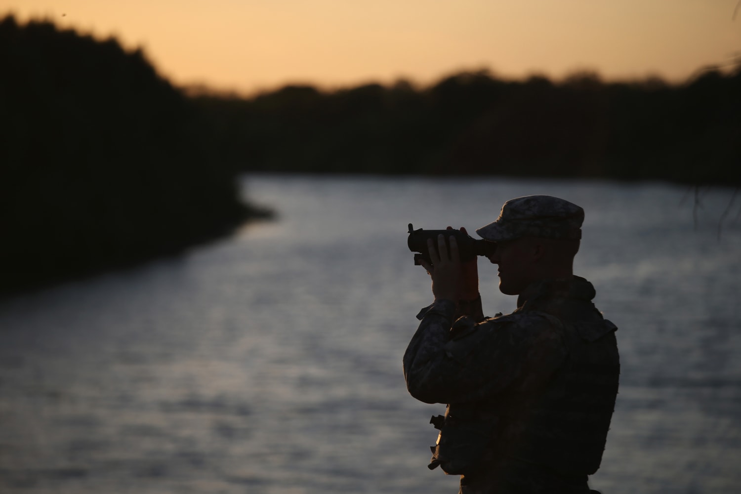 National Guard soldier goes missing in Texas river trying to rescue migrant