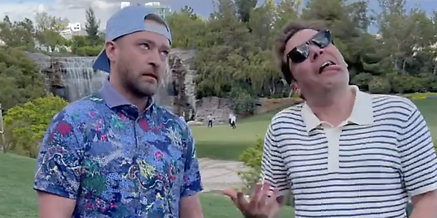 Celebrity tournament outfits we loved: Jimmy Fallon and Justin Timberlake