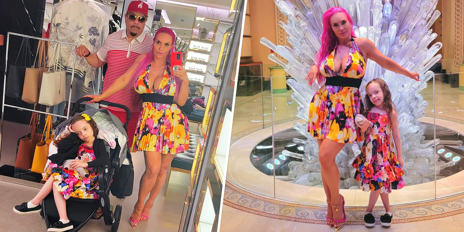 Coco Austin and Daughter Chanel Are Twinning Again – in Striped