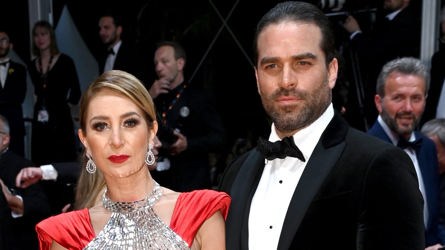 Por primera vez, Geraldine Bazán y Alejandro Nones posan juntos en Cannes