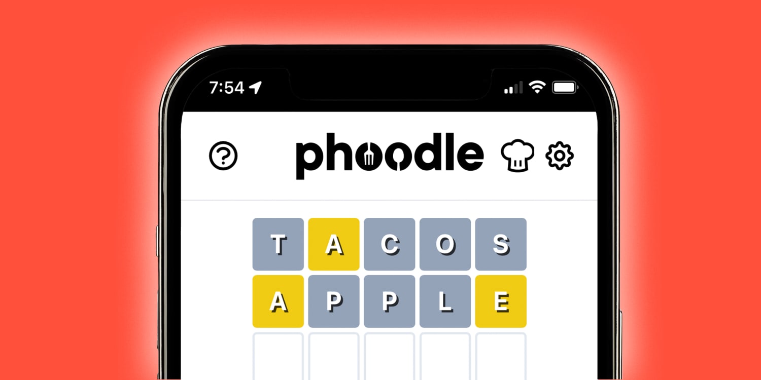 Phoodle' Is the New Wordle-Style Game for Food Words (Even Martha Stewart  Plays!)