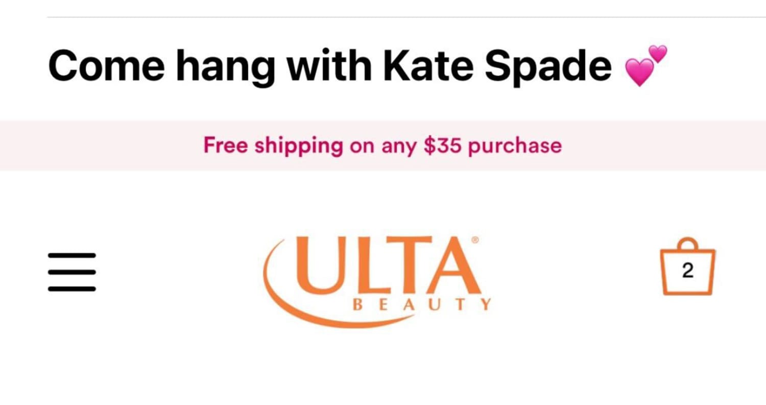 Ulta Beauty Apologizes For Inviting Customers To 'Hang' With Kate Spade