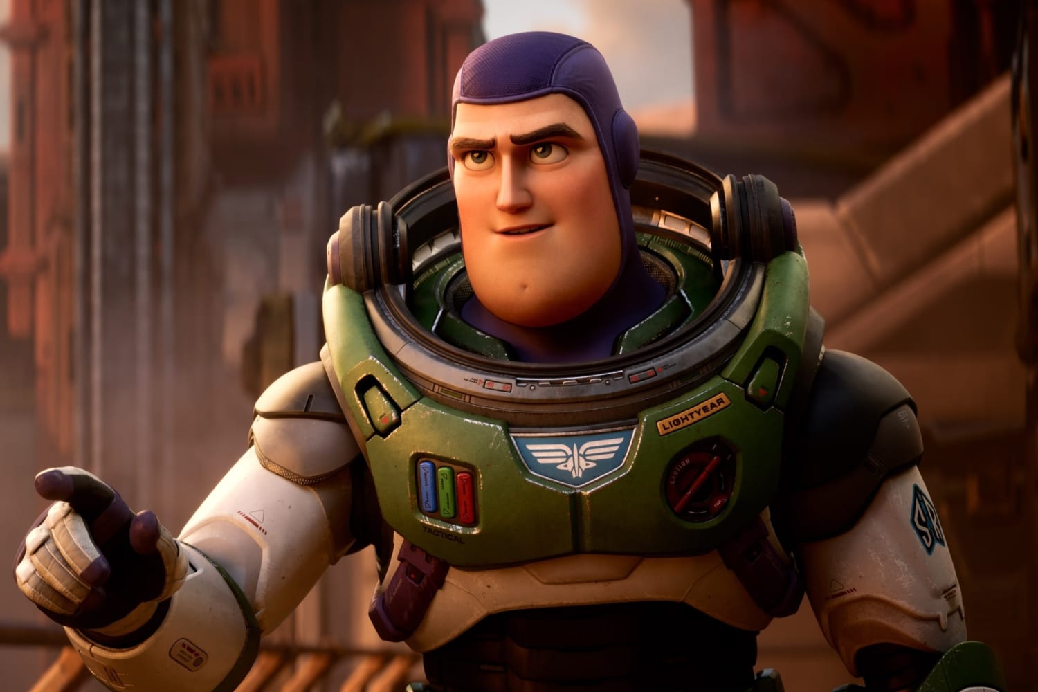 Buzz Lightyear's 'Toy Story' spinoff deserves credit — but Pixar chickens  out