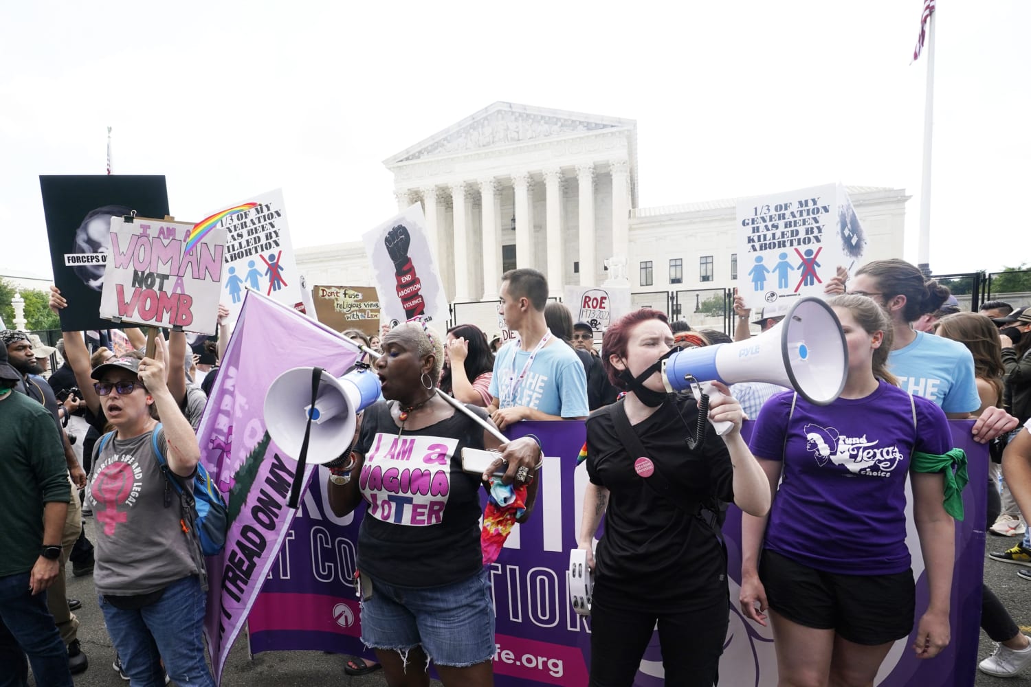 In furious dissent, Supreme Court’s liberal wing slams ‘draconian’ abortion decision
