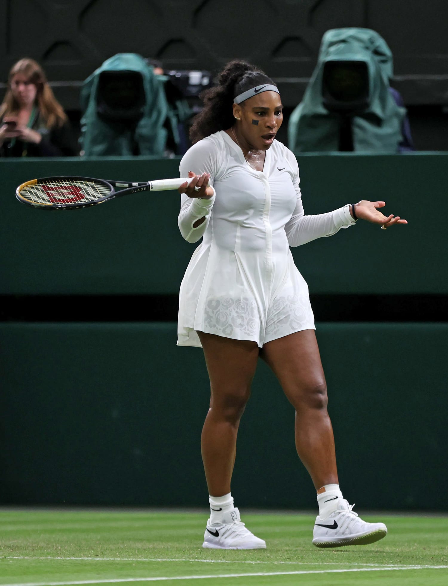 Serena Williams comeback cut short after first-round Wimbledon loss