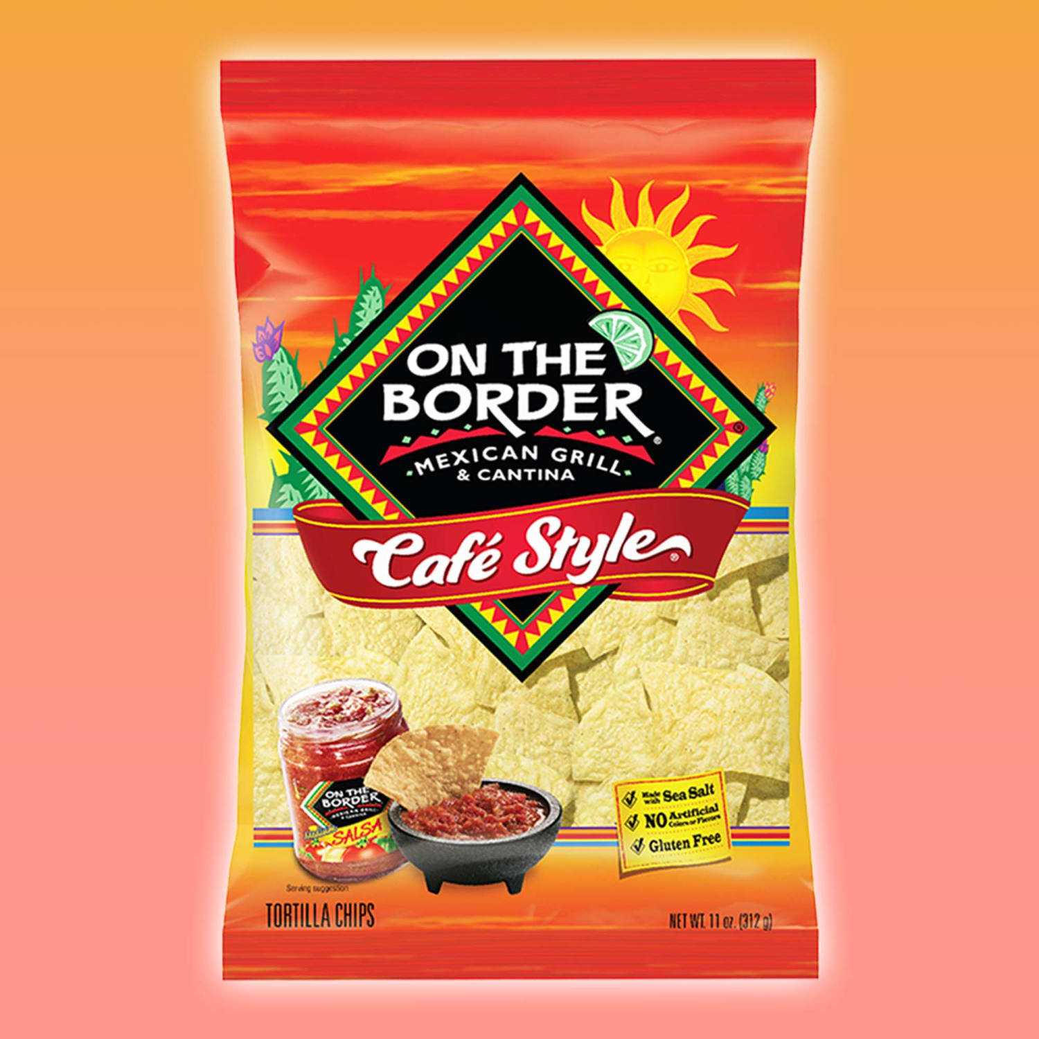 Café Style Salsa Flavored Chips