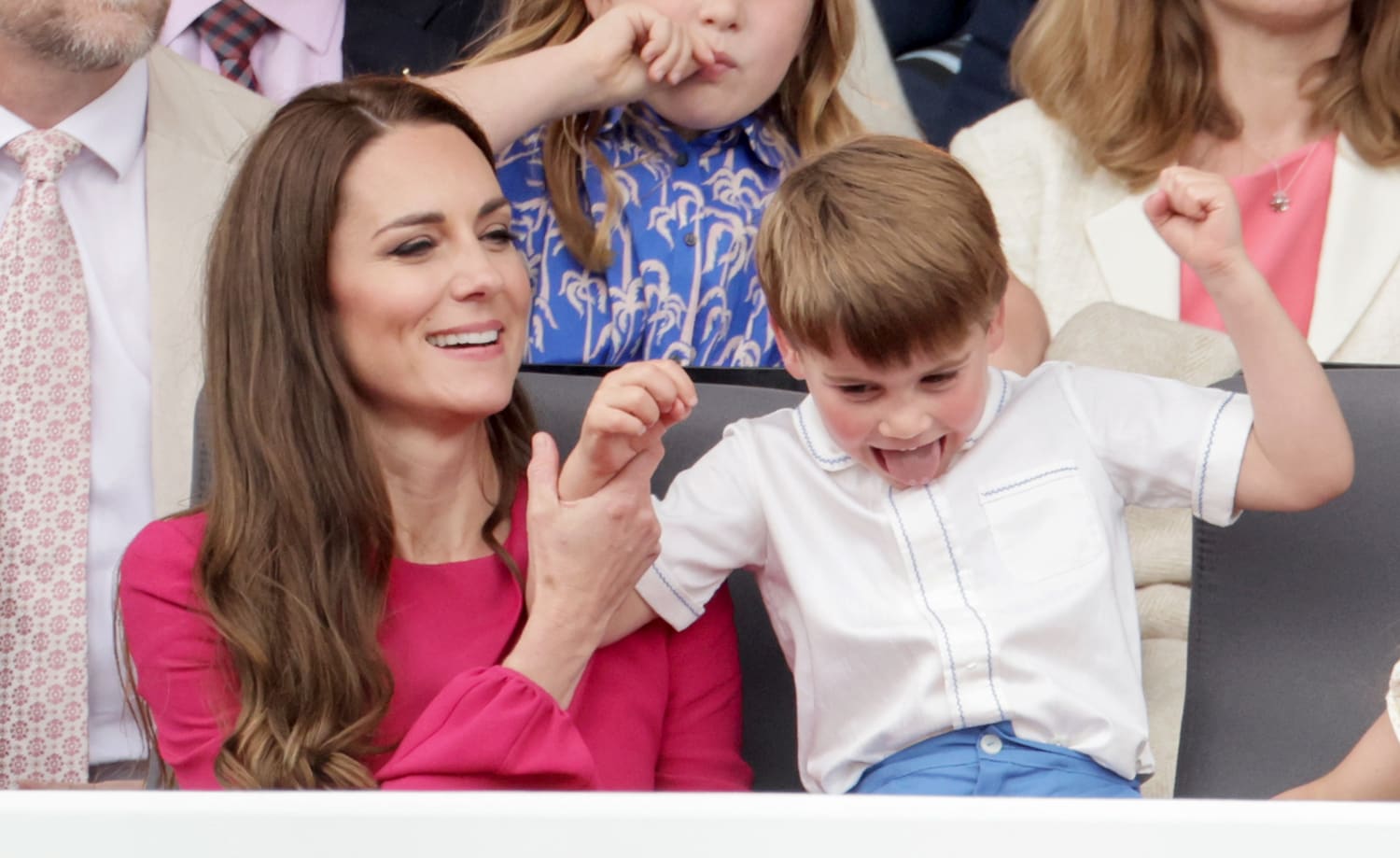 Kate Middleton's Total Mom Moments With Prince Louis At Platinum Jubilee