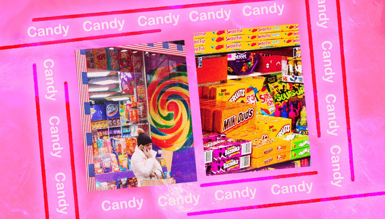 Behind the shelves of candy, a darker side to London’s mysterious American candy stores