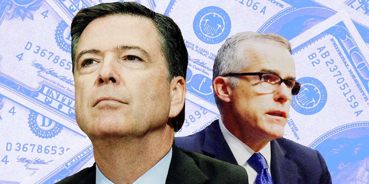 James Comey and Andrew McCabe aren't your typical IRS targets — in more ways than one