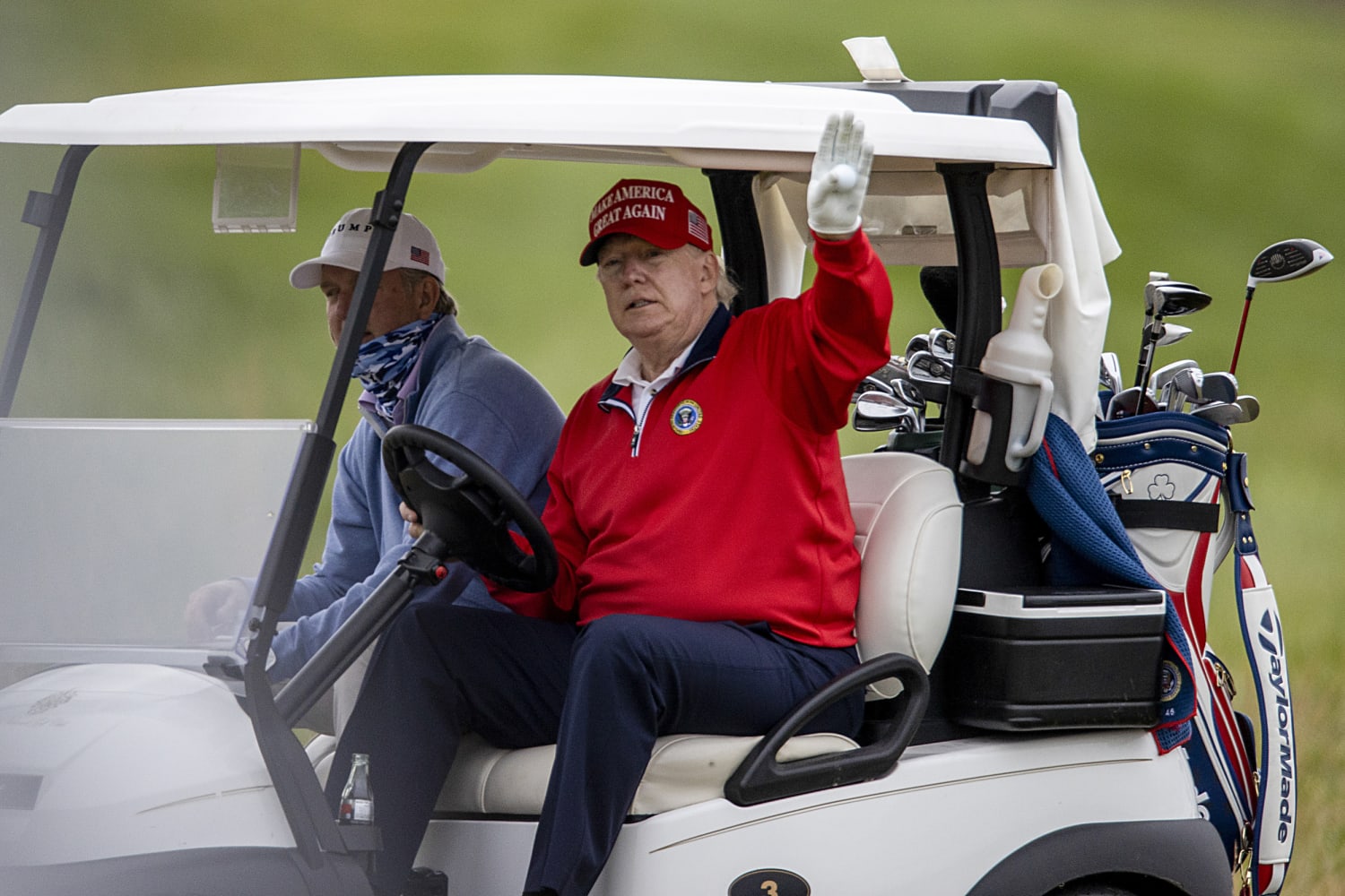 Trump hosts controversial Saudi-funded golf tournament as he mulls 2024 bid