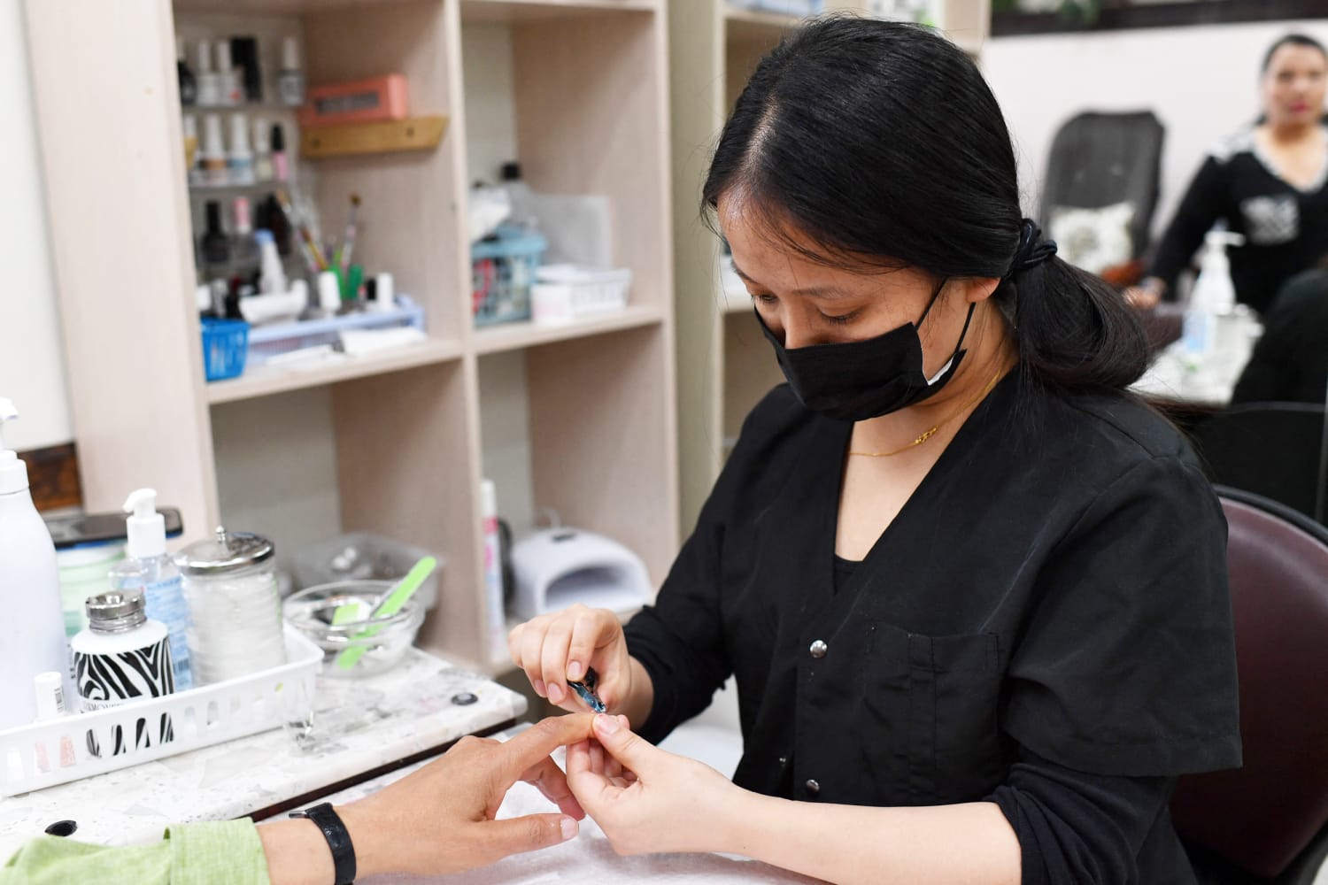 Nail technicians demand safer working conditions and steadier pay as Covid  aggravates risks