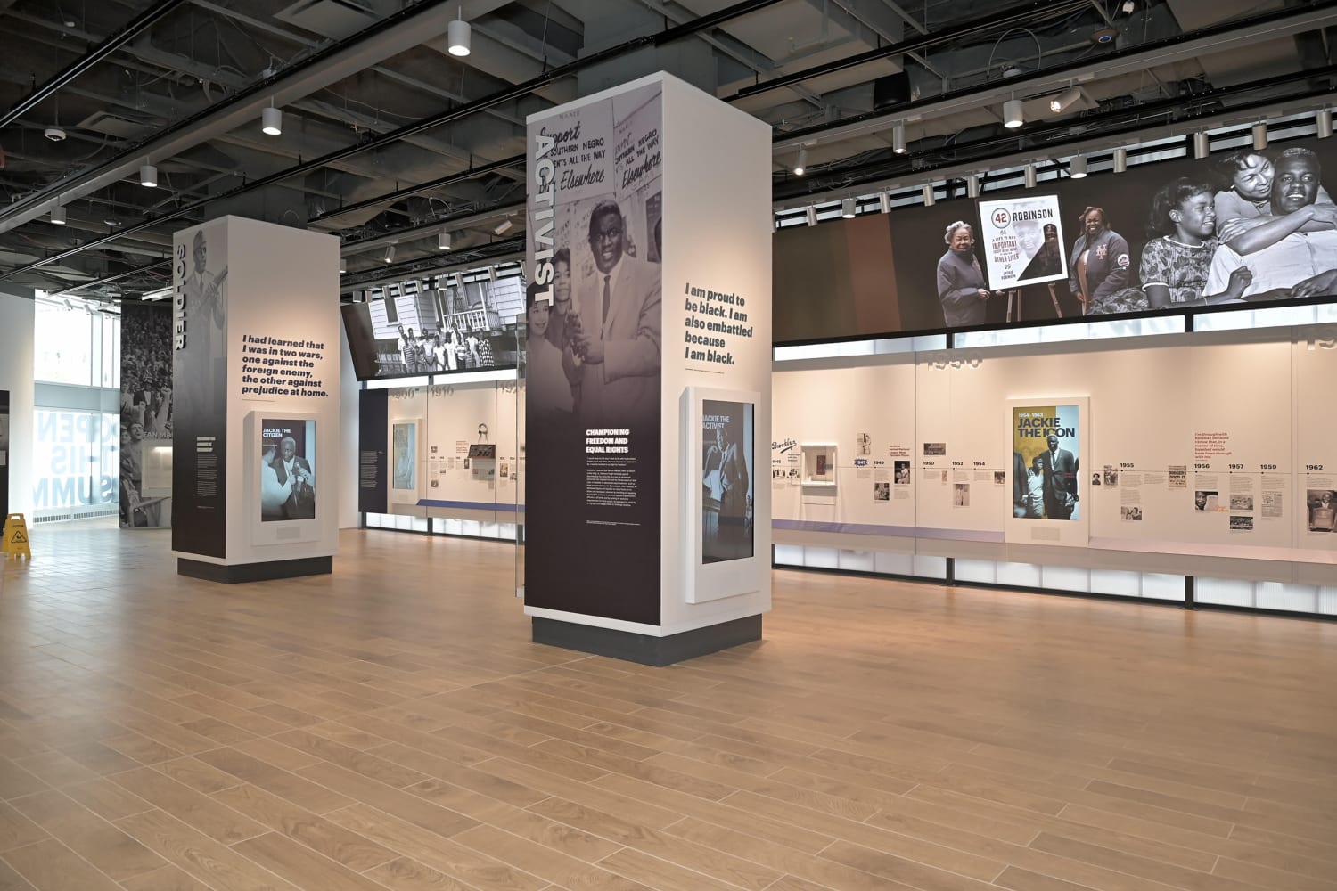 Jackie Robinson Museum Opening in New York, 75 Years After He
