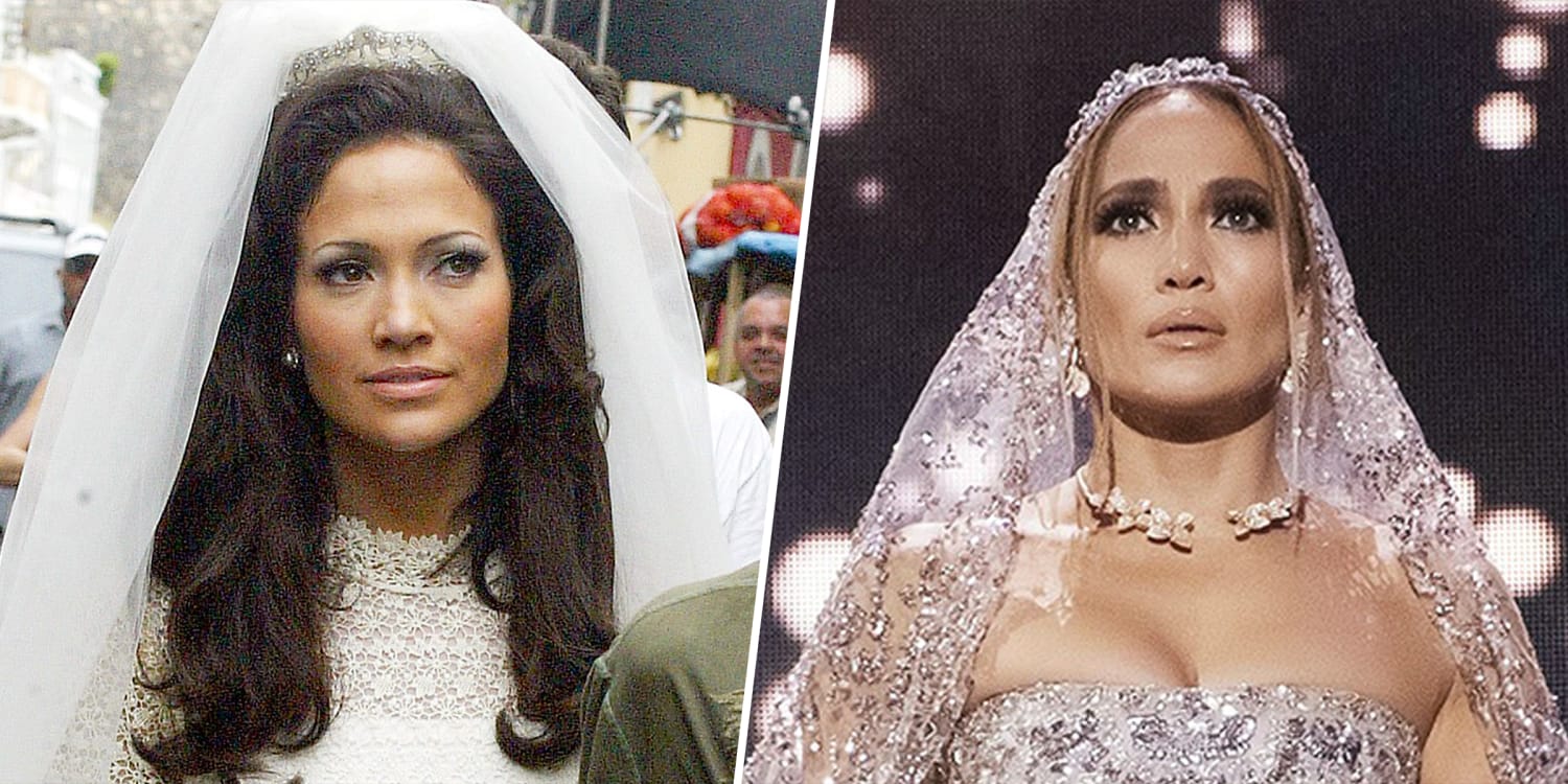 Jennifer Lopez Wore a Wedding Dress to 'Marry Me' Premiere