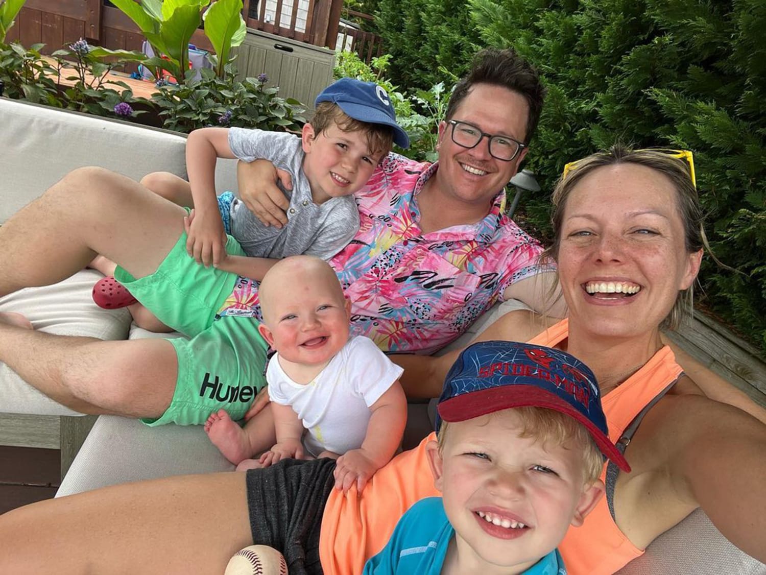 Dylan Dreyer's baby son Rusty strikes the  perfect pose in new family photos