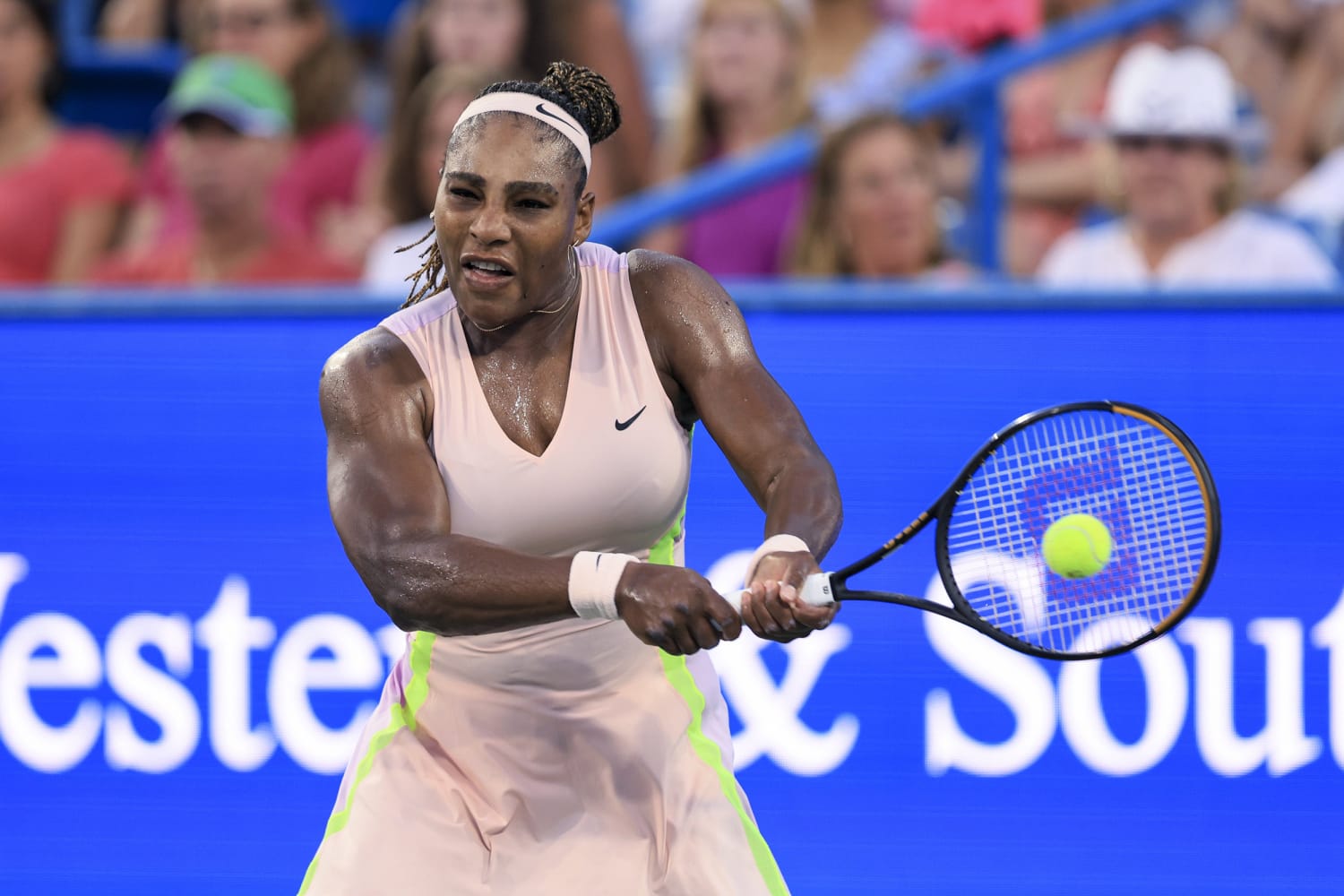 Serena Williams farewell tour Williams loses to Raducanu in Western and Southern Open