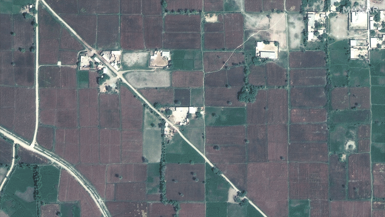 Satellite images show Pakistan's devastation — with an area the size of Wyoming underwater