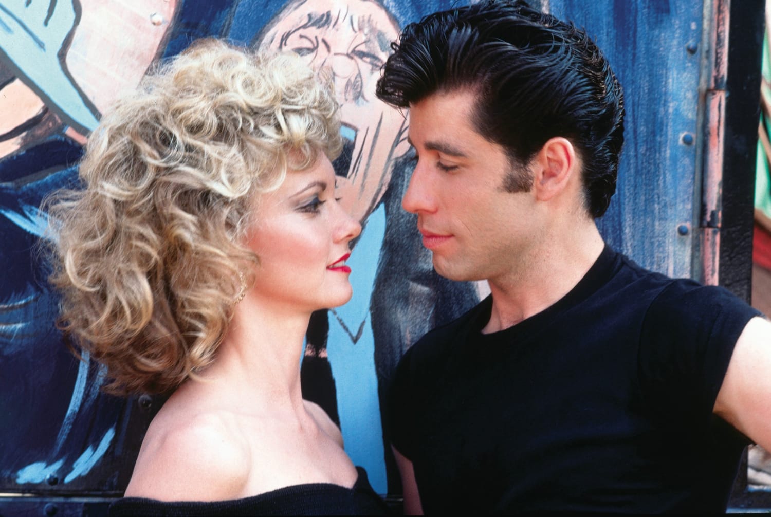 adjetivo compañerismo Perseo Grease' casting director shares the story of Olivia Newton-John and John  Travolta's 1st screen test