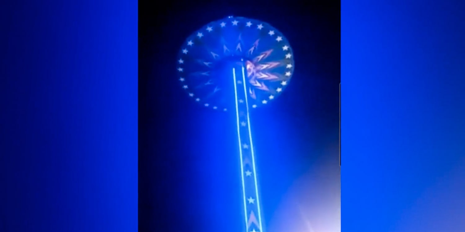 Towering carnival ride crashes to ground, injuring 16, in shocking video
