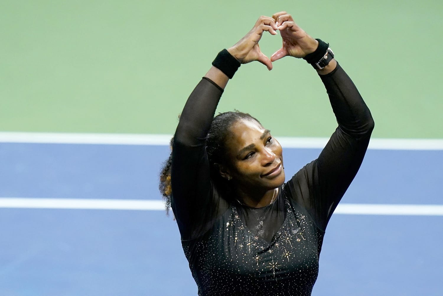 Tennis great Serena Williams is eliminated from the U.S