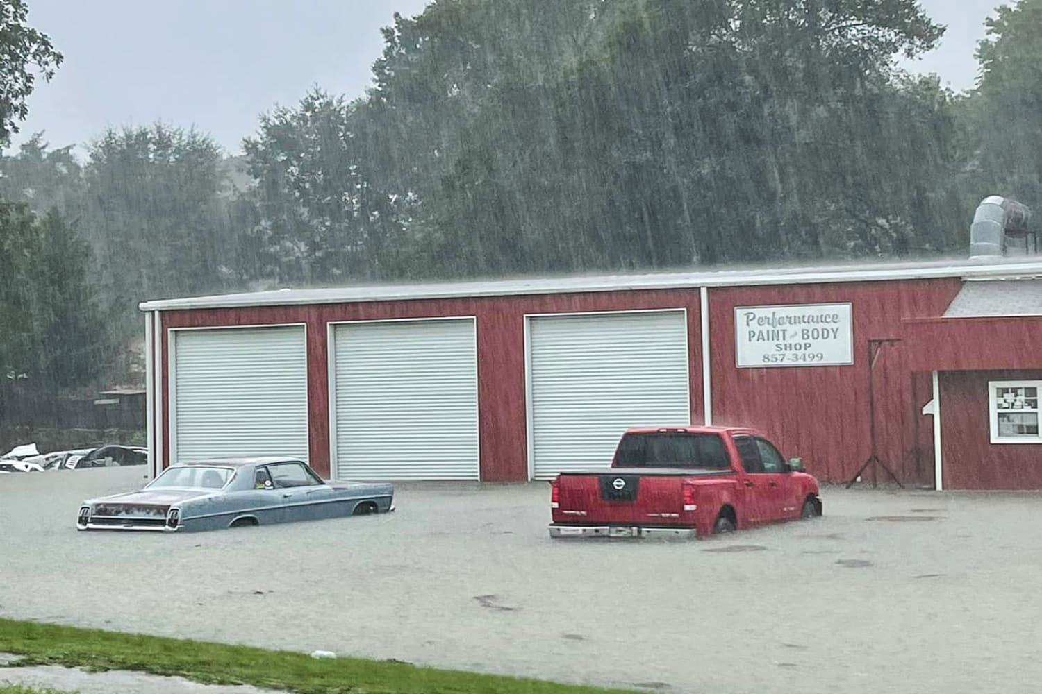 Heavy rain, flash flooding hits parts of northwest Georgia