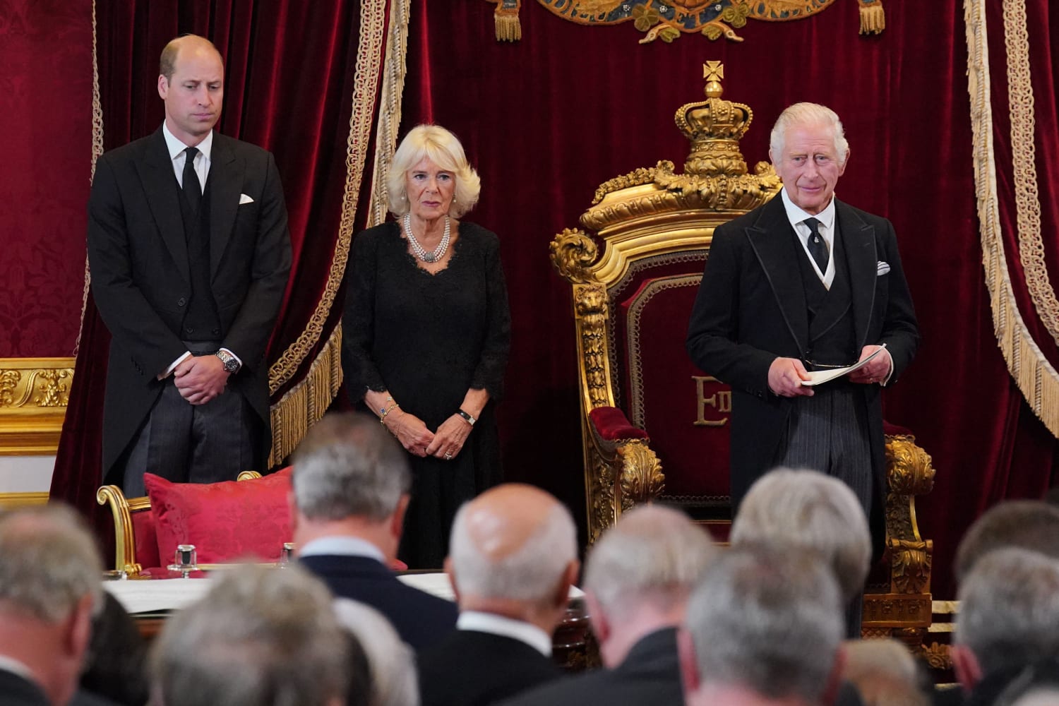 Return to pomp and ceremony as King steps into role long performed by his  mother