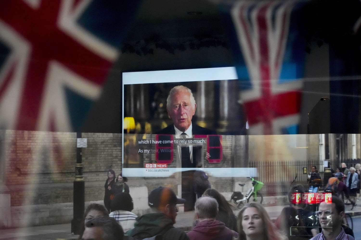 King Charles III pays tribute to his 'darling mama' as he leads Britain in mourning