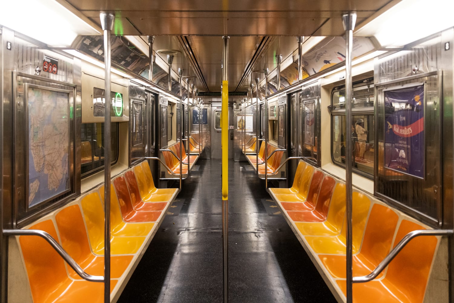 New Metro Train Inside New Metro Train Inside