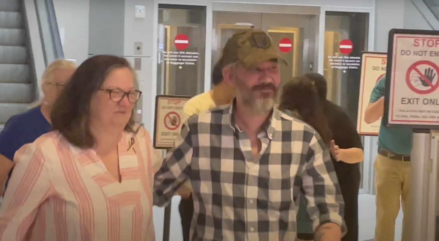 Videos show moment U.S. veterans reunite with family after their release by Russia